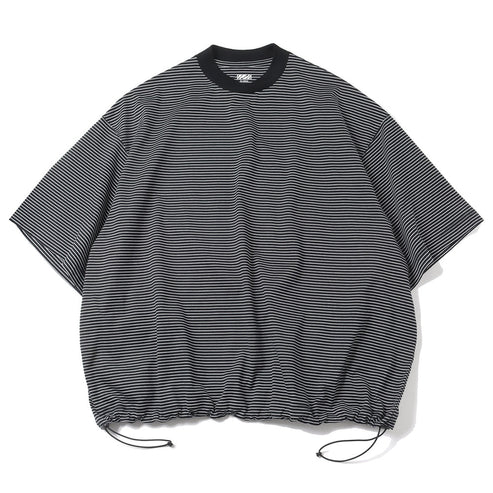 is-ness / BALLOON BORDER SHORT SLEEVE T-SHIRT